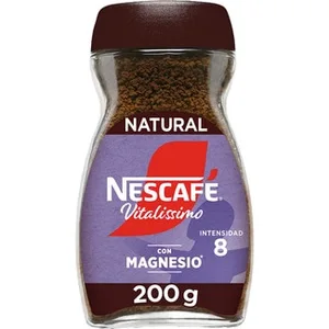 Café Soluble Natural con Magnesio Intensidad 8  Nescafe Vitalissimo 200 G