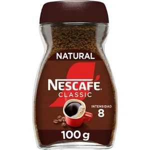 Café Soluble Natural Intensidad 8  Nescafe Classic 100 G