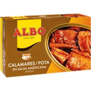 Calamares en Salsa Americana 72 Gr