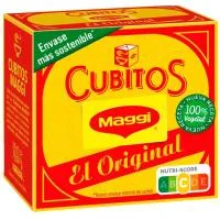 Caldo Consomé Maggi, 32 Cubitos, Caja 128 G