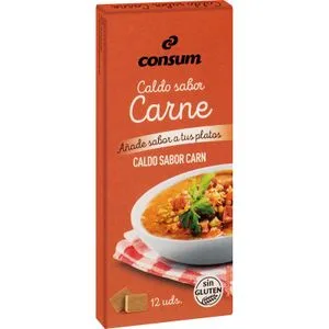 Caldo de Carne 12 Pastillas 120 Gr