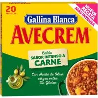 Caldo de Carne Avecrem, Caja 20 Pastillas