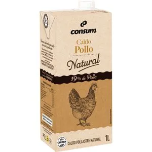 Caldo de Pollo 100% Natural 1 L