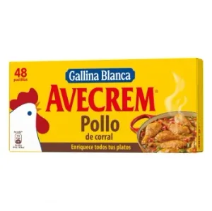 Caldo de Pollo Avecrem Gallina Blanca sin Gluten 48 Pastillas