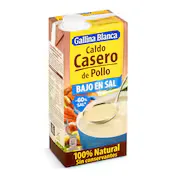 Caldo de Pollo bajo en Sal Gallina Blanca 1 L