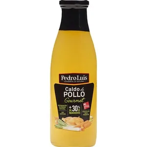Caldo de Pollo Gourmet  Pedro Luis 725 ML