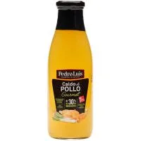 Caldo de Pollo Pedro Luis Selección Gourmet, Botella 750 Ml