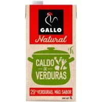 Caldo de Verduras Gallo, Brik 1 Litro