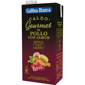 Caldo Pollo con Jamón Gourmet 1 L