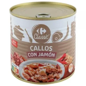 Callos con Jamón Classic Carrefour sin Gluten 630 G.
