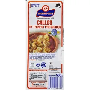 Callos de Ternera Preparados sin Lactosa Segundo Sanz