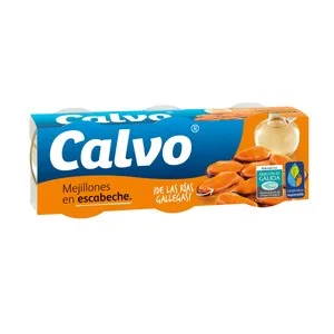 Calvo Mejillones en Escabeche L3 Uds. 40 G. 120 G