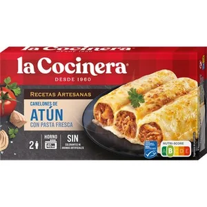 Canelones de Atún la Cocinera Recetas Artesanas