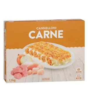 Canelones de Carne y Boletus Hacendado 0.35 KG