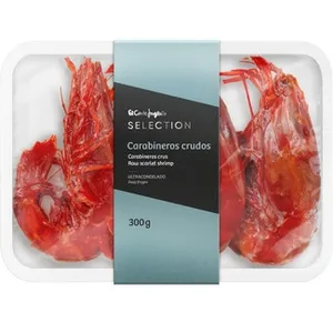 Carabineros Crudos  el Corte Ingles Selection 300 G