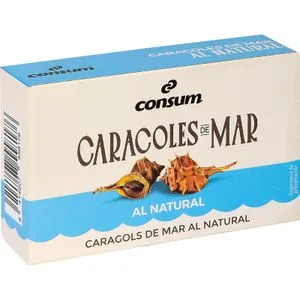 Caracoles de Mar al Natural 63 Gr