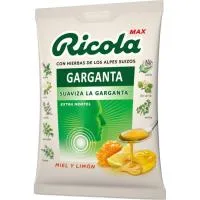 Caramelo Balsámico de Miel y Limón Garganta Ricola, Bolsa 70 G