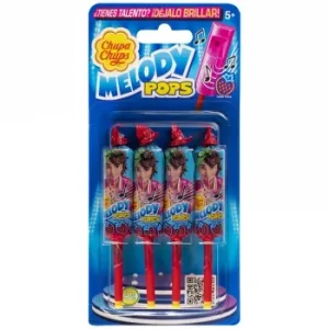 Caramelo con Palo Melody Pops Chupa Chups 4 Ud.