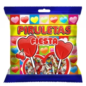 Caramelo con Palo Piruletas Fiesta 105 G.