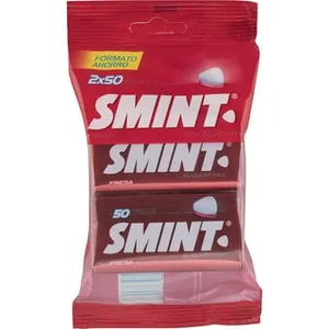 Caramelo Duros sin Gluten y sin Azúcar Sabor Fresa Pack 2  Smint 35 G