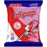 Caramelo Masticable Lolipop Fiesta, Bolsa 80 G