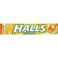 Caramelo Sabor Cítricos sin Azúcar Lc Halls Vita-c, Paquete 32 G