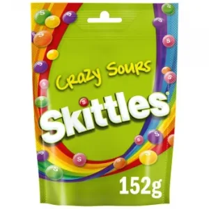 Caramelos Blandos Creazy Sour Skittles Doy Pack  152 G.