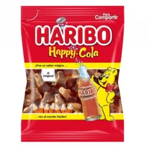Caramelos de Goma Happy Cola Haribo 150 G.