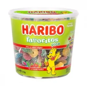 Caramelos de Goma Pika Favoritos Haribo 2 Kg.