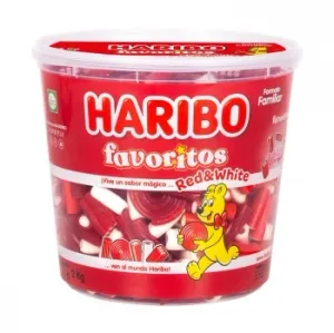 Caramelos de Goma Red&white Favoritos Haribo 2 Kg.