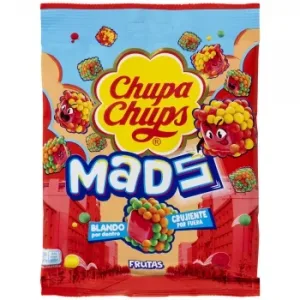 Caramelos de Goma Sabor Frutas Chupa Chups Mads Fruits 115 G.
