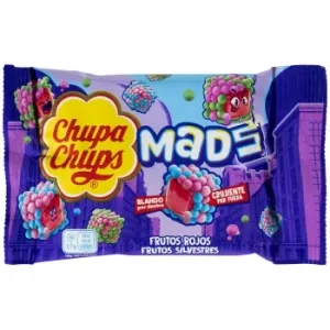 Caramelos de Goma Sabor Frutos Rojos Chupa Chups Mads 45 G.