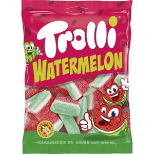 Caramelos de Goma Sabor Sandía sin Gluten Trolli 100 G