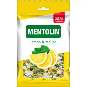 Caramelos de Limón Melisa sin Azúcar Mentolin 100 G