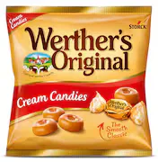 Caramelos de Nata Werther's Bolsa 135 G