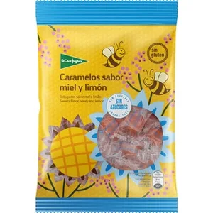 Caramelos Duros de Miel y Limón sin Azúcar y sin Gluten  el Corte Ingles 125 G