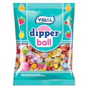 Caramelos Masticables Dipper Ball Vidal Bolsa 70 G