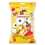 Caramelos Masticables Sabor a Frutas Dia Marcelo Caramelo Bolsa 300 G
