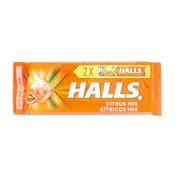 Caramelos Sabor Cítricos Halls Bolsa 2 X 32 G