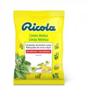Caramelos Sabor Limón Melisa sin Azúcar Ricola 70 G.