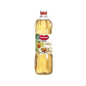 Borges Vinagre de Vino Blanco Botella de 1 L. 1000 ML
