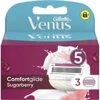Cargador Confortglide 5 Hojas Venus Sugarberry, Pack 3 Uds
