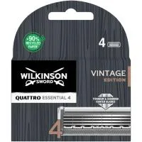 Cargador de Afeitar Wilkinson Quattro Vintage, Pack 4 Uds.