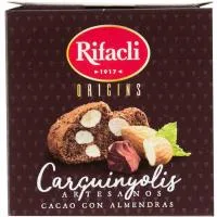 Carquiñoli de Cacao y Almendras Rifacli, Caja 150 G