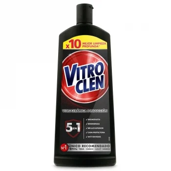 Limpiador Vitrocerámica e Inducción en Crema Vitroclen 450 Ml.