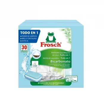 Lavavajillas Máquina Todo en 1 en Pastillas Ecológico Frosch 30 Ud.