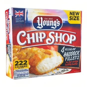 Filetes de Haddock Young's 440 G.