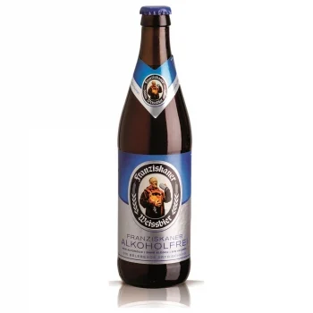 Cerveza Franziskaner Weissbier sin Alcohol Botella 50 Cl.