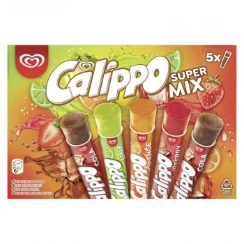 Helado Super Mix Calippo sin Gluten 5 Ud.