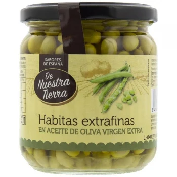 Habitas Extrafinas en Aceite de Oliva de Nuestra Tierra 230 G.